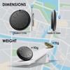 1PCS Black GPS Tracker for Vehicles,Mini Hidden Car Tracker with