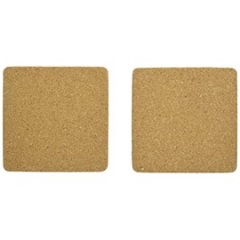 Torune Cork Coasters Square Shape Set of 2