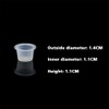 Tattoo Ink Caps - Yuelong 600 Pcs Plastic Tattoo Ink