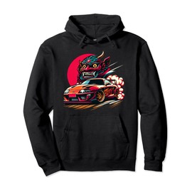 Supra Sports Car Pullover Hoodie