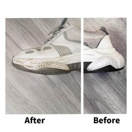 happyaom Shoe wipes Pack of 2 Total 60 Pcs Sneakers Cleaning Quick Wipes Removing Dirt and Stains with Disposable Shoe Wipe