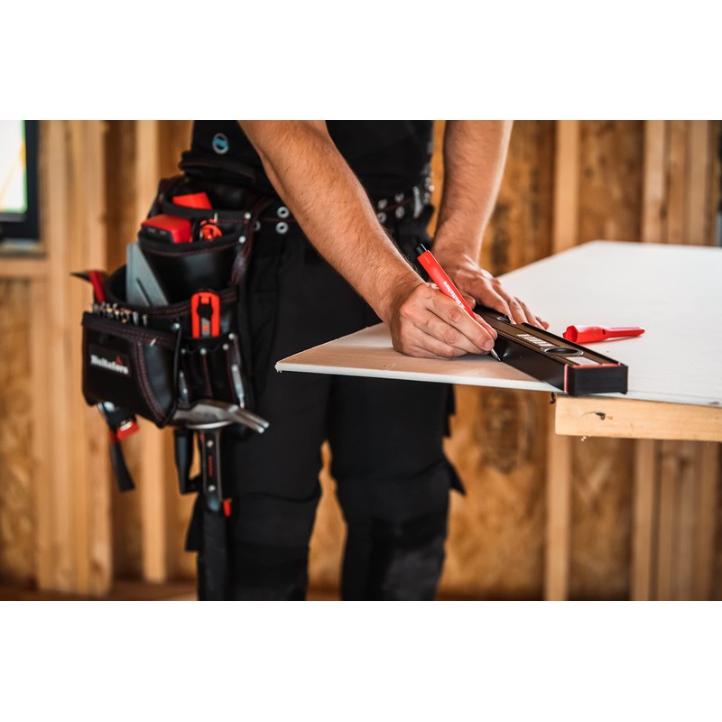 Hultafors Work Gear HT5433 Carpenter's Heavy-Duty Leather Nail & Tool