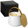 Candles for Home Scented - Scandinavian Style 3 Wick Candle