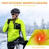 ROCKBROS Cycling Jackets for Men Winter Warm UP Thermal Bike