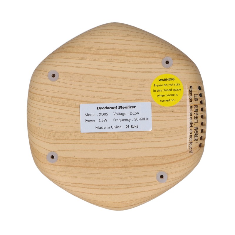 1.5W Small Air Purifier USB Charging Negative Ion Filtration System