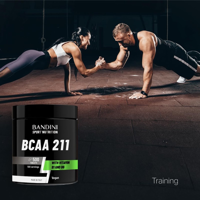 Bandini® BCAA 2:1:1 3000mg per Serving | 500 Vegan Tablets