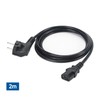Cable Matters 2-Pack 3 Prong Cold Device Cables 2 m,