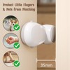 Baby Proof Door Pinch Guard with Auto Lock, Kids Anti-Slam