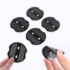 Bakulyor 50pcs Garden Staples Plastic Buffer Washer, Landscape Staple Stakes