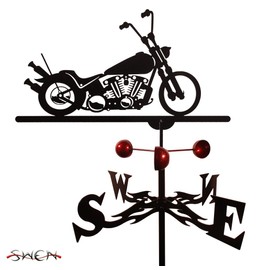 SWEN Products Farrell Series Bobber Motorcycle Weathervane ~New~