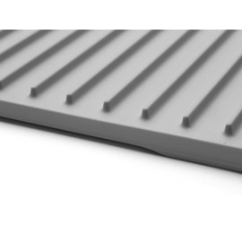 WeatherTech DishMat - Drip Dry Hand-Washed Dish Drying Mat (8ADSH03GR, Pebble)