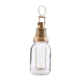 House Doctor, Fhia Lantern Antique Brass Height 25 cm Diameter 9 cm