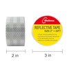 MOLTRES DOT-C2 Reflective Tape,White Silver 2Inch X30 Feet Waterproof Conspicuity
