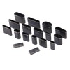 17 Pcs Oval Leather Punching Die Set Mold Cutting Kit