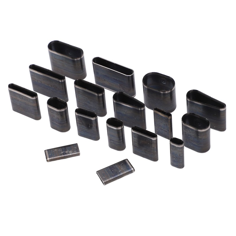 17 Pcs Oval Leather Punching Die Set Mold Cutting Kit