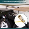 South Bend Components 3/8" ID Propane/Natural Gas/Air Hose with 1/4"