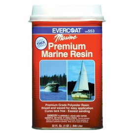 FIBRE GLASS-EVERCOAT CO Premium Marine Resin Quart