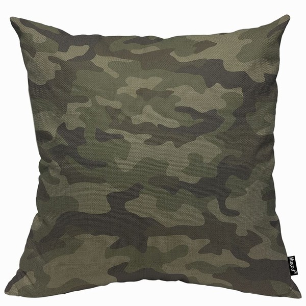 Mugod Military Camouflage Cushion Cover Throw Pillow Covers Army Hunting