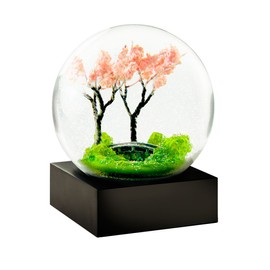 CoolSnowGlobes Spring Trees Glass Snow Globe by CoolSnowGlobes