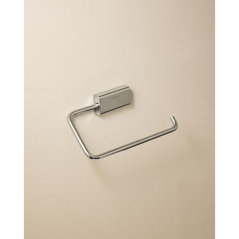 COSMIC Towel rail Light grey Installation with Screws Measures 20.8