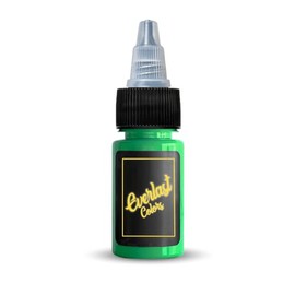 Everlast Tattoo Ink - Premium Organic Tattooing Pigment - Perfect for Outlining or Shading - Muted Green - 2oz