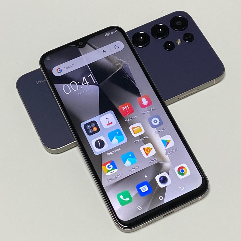 Fine Life Pro Unlock Phone, 6.3 Inch Screen, Dual Cameras,
