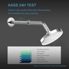 OFFO Shower Head Extension Arm, 25.4cm(10 Inches) Shower Arm Extension