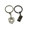 Olive-G 2 Colors Rotary Engine Keychain Keychain Set Silver
