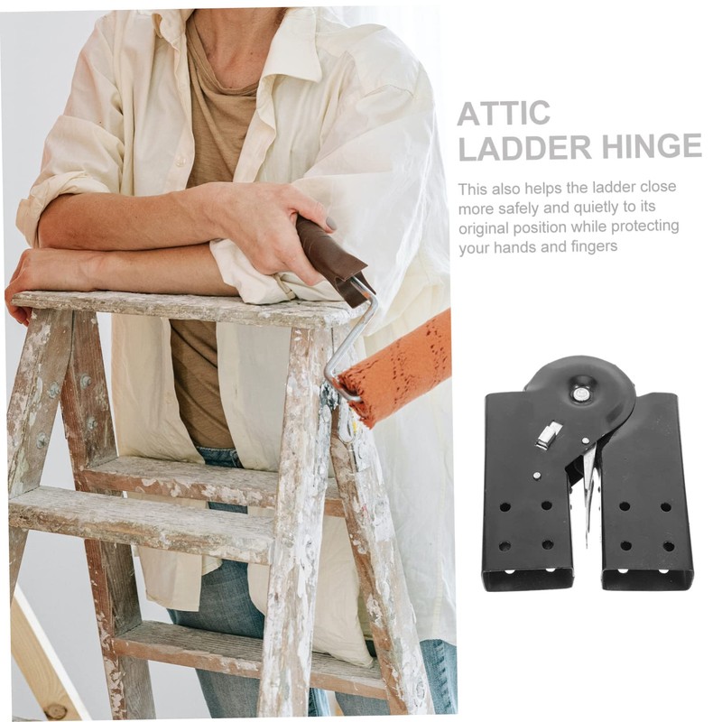 2pcs Ladder Heavy Duty Hinge,Step Ladder Hinges Folding,Heavy Duty Ladder