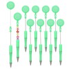 PATIKIL Beadable Pens, 10 Pcs Retractable Badge Reel Beadable Pen