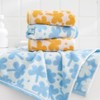 sense gnosis Blue Floral Hand Towels Set of 2 Clovers