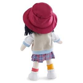 HABA 12 Inch Yuki Asian Baby Doll Soft Cuddly Fashionable Multicultural Toy For To...
