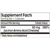 Iron Chelate 50mg // 200 Capsules // Pure // by