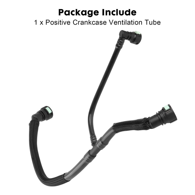 Positive Crankcase Ventilation Tube 12687544 PCV Valve Hose Compatible with