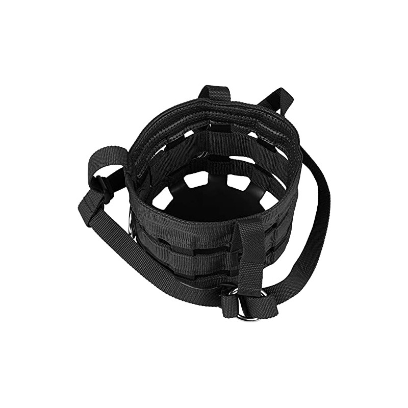 Namvo Easy Breathe Grazing Muzzle Attachment, Black Horse Muzzle, Nylon