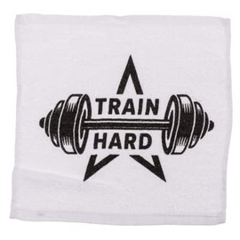 Gym Magic flannel face cloth towel gift Christmas travel workout weights exercise
