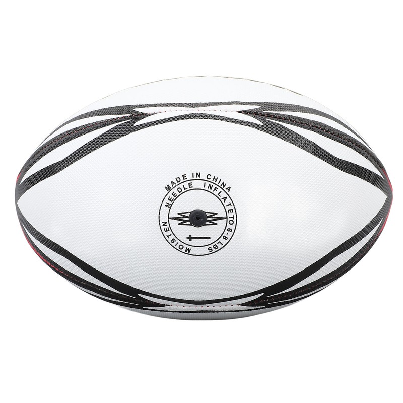 Number 9 Rugby Ball Inflatable Practice Ball High Elasticity PVC