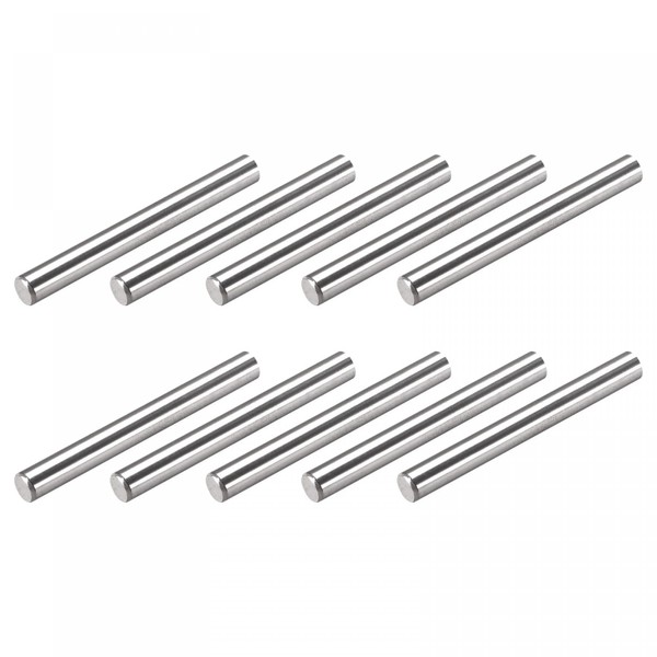 sourcing map Dowel Pin (5x40mm) 15Pcs, 304 Stainless Steel Shelf