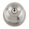 Excel Architectural Entrance Bala Knobset with Adjustable Latch, Satinless, Satin