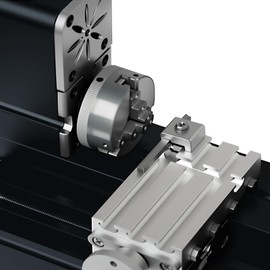 ZHRUI All-metal Miniature Lathe 36W 20000rpm Didactical Mini metal Lathe Machine for Hobbyist Woodworking Craft