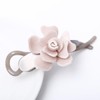 Minkissy Flower Claw Clips Large Vertical Hair Clip Hair Clamps