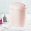 mDesign 2 x Mini Plastic Swing Top Bin - Pack