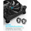 upHere gaming AC 220 V PC Fan, 120 x 25