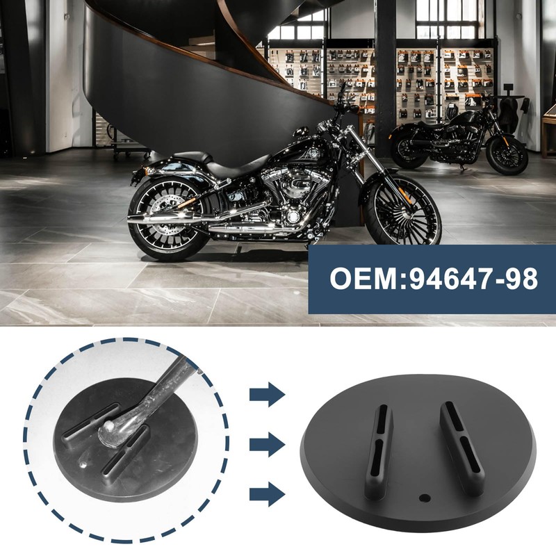 OTOTEC Pack of 2 Motorcycle Stand Pads Disc Pad Replacement