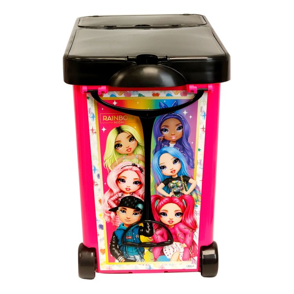 Rainbow High, MGA Rainbow High: Store It All Case - Tara Toys, Wheeled Doll Storage & Carrying Case