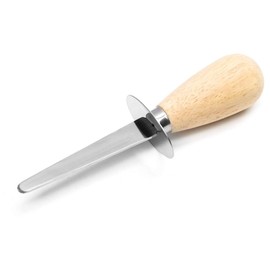 Fox Run Nantucket Seafood Knives, 1.25 x 1.25 x 6 inches, Oyster Knife: Wood Handle