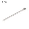 sourcing map Split Splint 4 x 80 mm Stainless Steel