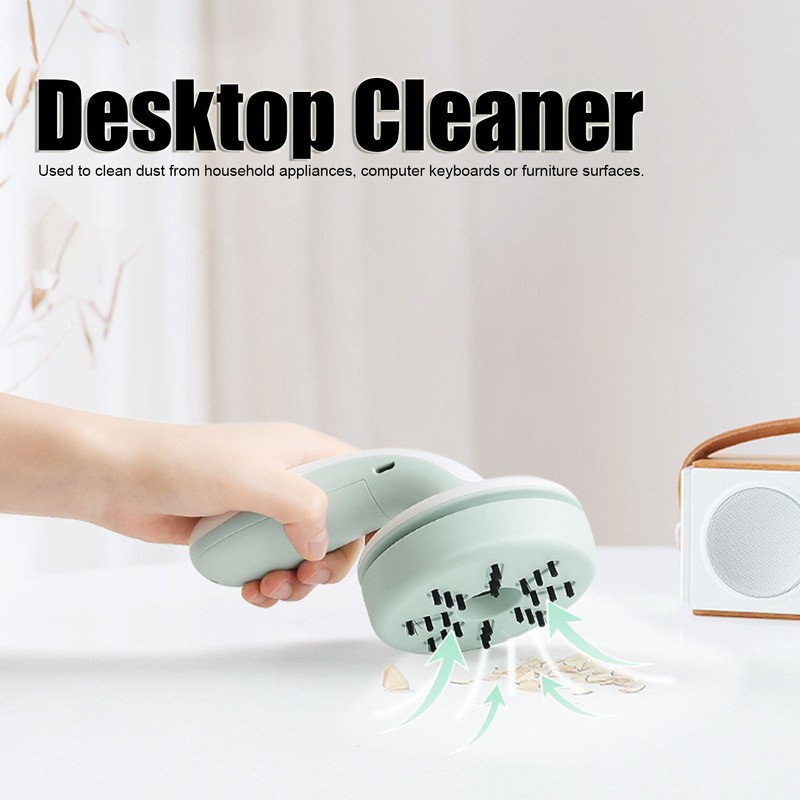 C500 Desktop Cleaner Rechargeable Handheld Mini Small Desktop Hair Dust