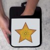 'Decorative Star' Pot Holder/Oven Mitt (PH00020732)