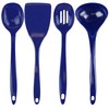 Reston Lloyd Calypso Basics by Melamine Utensil Set, 4-Piece, Indigo
